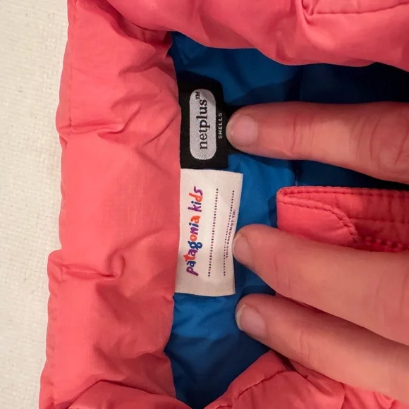 NWOT Patagonia Kids Coral Puffer Jacket - Picture 2 of 5